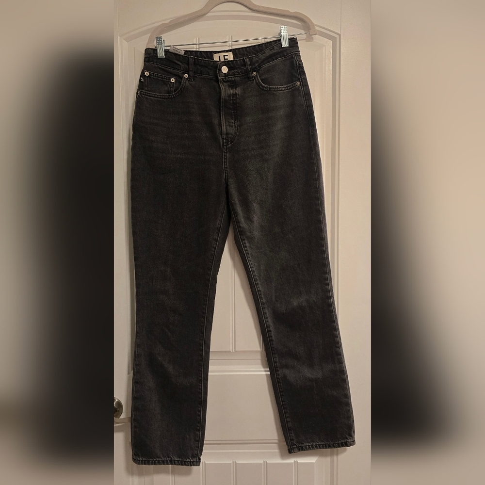 Lovers & Friends Reece High Rise Button Fly Slim Straight - Picture 3 of 11